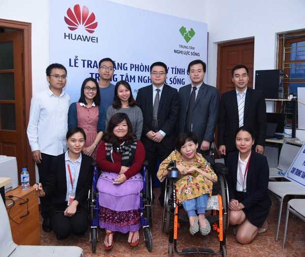 Huawei, nhân lực ICT, CSR, trách nhiệm xã hội, Huawei Việt Nam, Nghị lực sống, Trung tâm Nghị lực sống, Trách nhiệm Xã hội Công dân doanh nghiệp, 