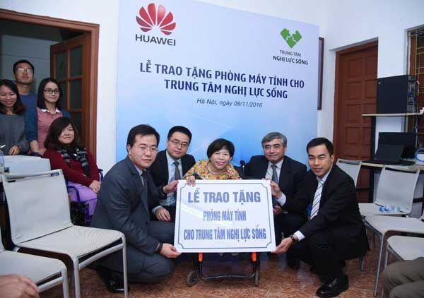 Huawei, nhân lực ICT, CSR, trách nhiệm xã hội, Huawei Việt Nam, Nghị lực sống, Trung tâm Nghị lực sống, Trách nhiệm Xã hội Công dân doanh nghiệp, 