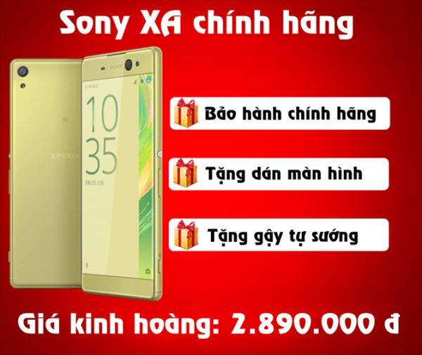 Smartphone Sony đang có đợt giảm giá tới 50%