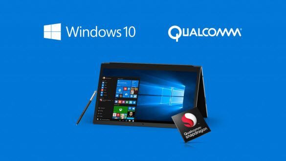 Laptop Windows 10 dùng vi xử lý Snapdragon