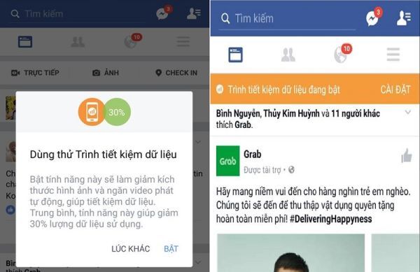 Tiết kiệm dung lượng 3G khi lướt Facebook