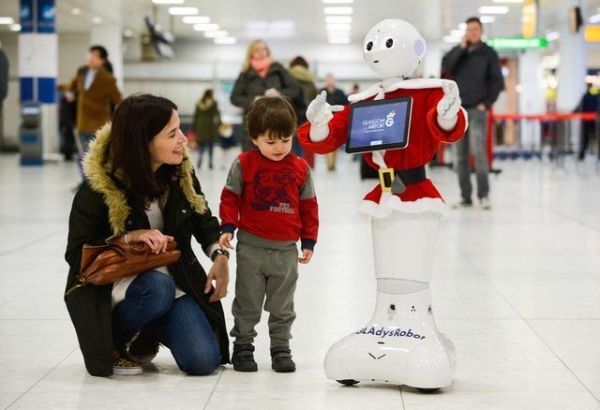 Sân bay Glasgow sử dụng robot làm phương tiện giải trí cho hành khách