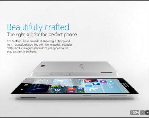 Microsoft bắt đầu tiến hành sản xuất thử nghiệm Surface Phone