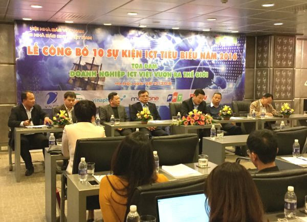 Công bố 10 sự kiện ICT Việt Nam tiêu biểu năm 2016