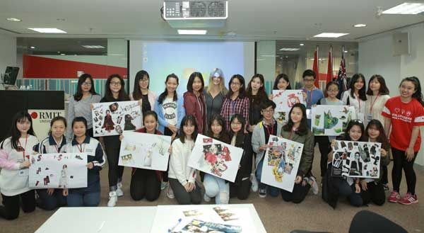 Thời trang, thiết kế, mỹ thuật đa phương tiện, sáng tạo, trải nghiệm khoa học, RMIT Việt Nam, Ngày Trải nghiệm các ngành học sáng tạo, hướng nghiệp, 