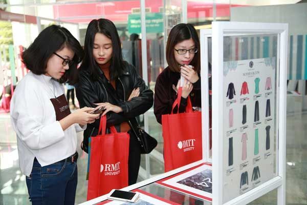 Thời trang, thiết kế, mỹ thuật đa phương tiện, sáng tạo, trải nghiệm khoa học, RMIT Việt Nam, Ngày Trải nghiệm các ngành học sáng tạo, hướng nghiệp, 