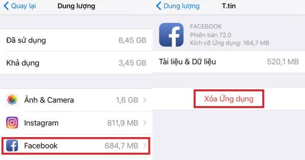 Thủ thuật giải phóng dung lượng bộ nhớ iPhone siêu tốc