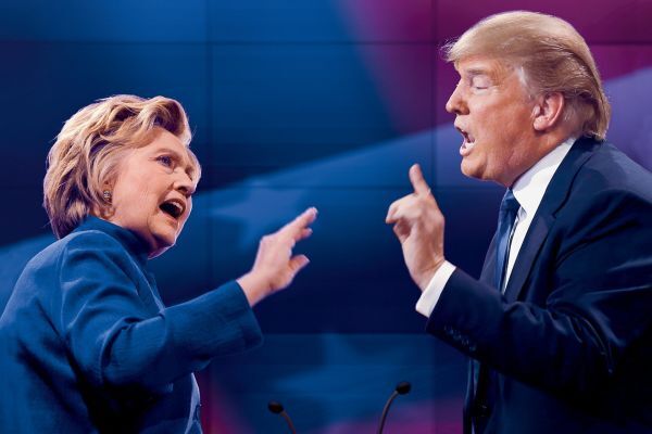 Cuộc đua giữa D.Trump và H.Clinton nóng nhất Facebook 2016