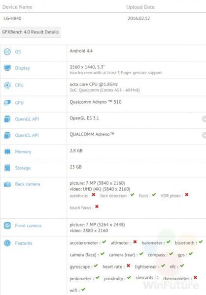 LG G5, LG G5 Lite, Galaxy S7, iPhone 6c, iPhone 5se