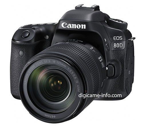 Canon 80D lộ diện, cảm biến 24.2MP