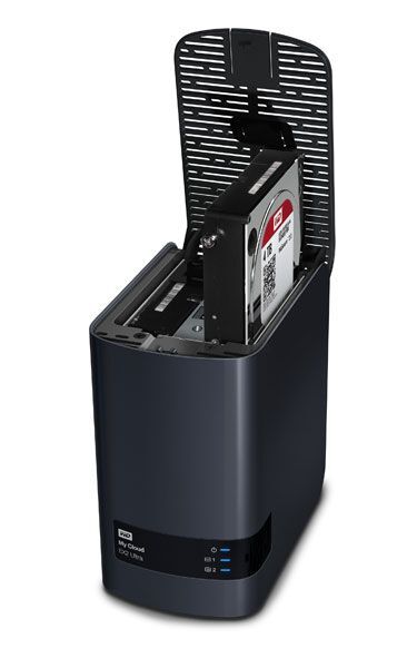 WD, Western Digital, NAS, thiết bị lưu trữ, My Cloud EX2 Ultra, hệ thống lưu trữ mạng,