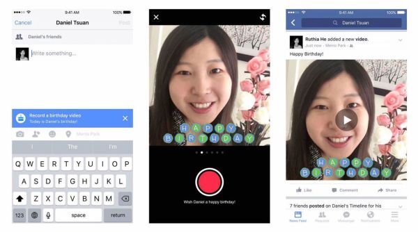 Facebook thêm tính năng tạo video chúc mừng sinh nhật cho mạng xã hội