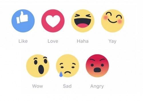 5 biểu tượng Reactions mới của Facebook ngoài nút