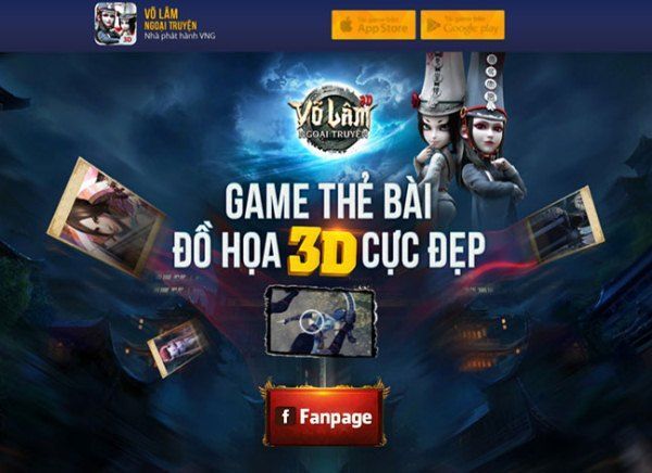 Võ Lâm Ngoại Truyện, game mobile, gmo, VNG, ứng dụng giải trí, gmo 3D