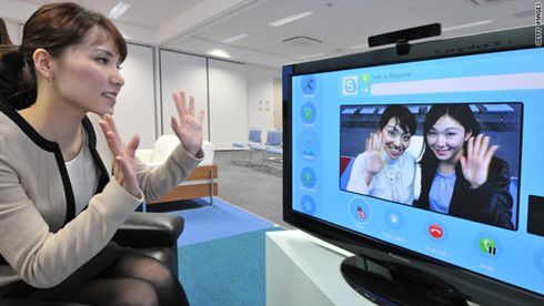 microsoft tu bo ung dung skype cho smart tv hinh 0