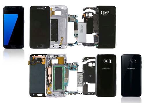 Samsung, Galaxy S7, iFixit, tháo dỡ thiết bị