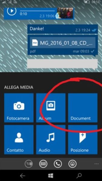 WhatsApp, ứng dụng OTT, Windows Phone