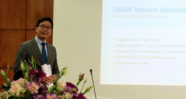 hàn quốc, học bổng, đào tạo nhân sự ICT, ĐH Bách Khoa Hà Nội, DASAN Network Solutions, MinWoo Nam