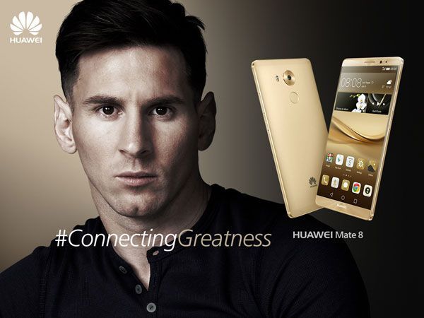 Lionel Messi là Đại sứ thương hiệu của Huawei toàn cầu