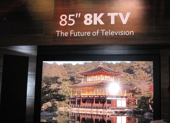 NAB 2016, màn hình 8K, giải trí nghe nhìn, màn hình 8K, siêu sắc nét