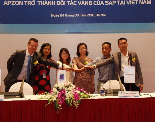 ERP, SAP Business One, PV Power, quản trị nguồn lực doanh nghiệp, APZON, Tổng Công ty Điện lực Dầu khí Việt Nam, Công ty Cổ phần giải pháp truyền thông APZON, 