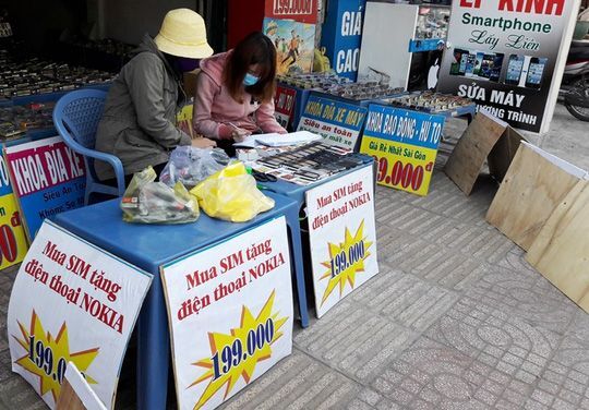 Sim đầu số mới bão hòa, đầu số cũ bán giá rẻ