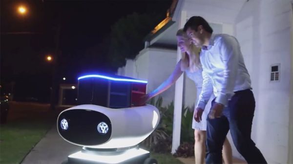 New Zealand: Thử nghiệm giao bánh Pizza bằng robot