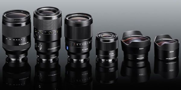 Sony, ống kính máy ảnh, Fullframe