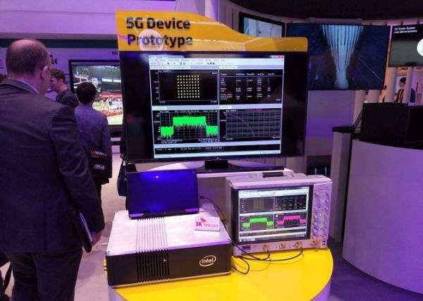 SK Telekom trình diễn mạng 5G 20 Gbps tại Hàn Quốc
