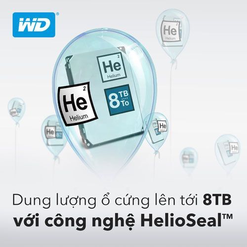 Western Digital ra mắt dòng ổ cứng có dung lượng lên tới 8TB