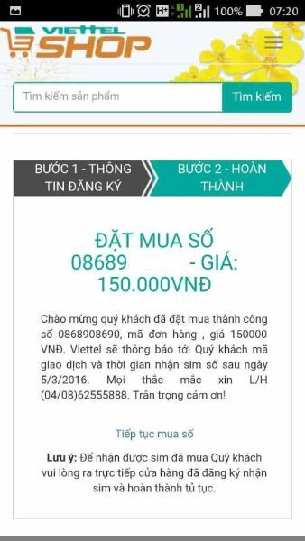 Viettel cho đăng ký đầu số 086, mở bán ngày 5/3