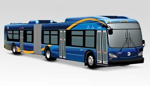 Xe buýt tại New York sắp trang bị wifi