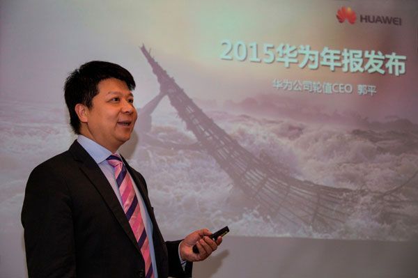 Năm 2015, Huawei đạt doanh thu hơn 60 tỉ USD