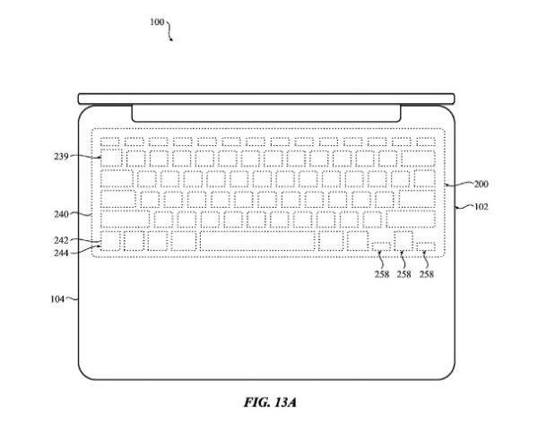 Apple manh nha kế hoạch laptop không bàn phím