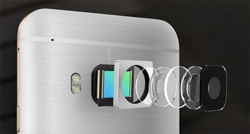 HTC One S9 trang bị camera 13 MP ở mặt sau với tính năng ổn định hình ảnh quang học