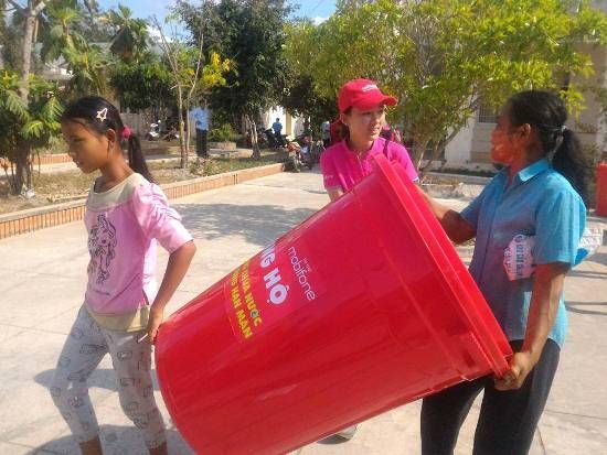 MobiFone, nước cho vùng hạn mặn, Trà Vinh, hoạt động xã hội