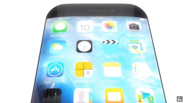 Lạ mắt copncept iPhone 7 Edge với màn hình cong 2 cạnh