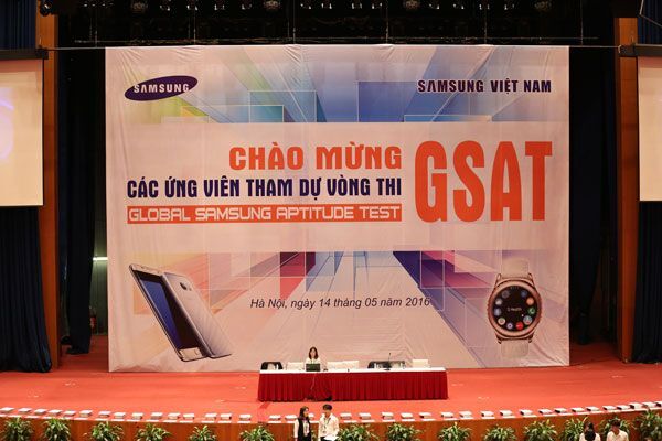 Gần 6.000 cử nhân tham dự vòng thi Kiểm tra Năng lực Samsung toàn cầu