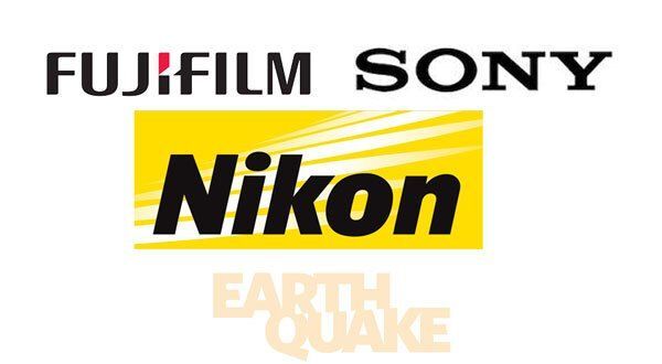 Động đất Kumamoto, kinh doanh máy ảnh, sony, Nikon