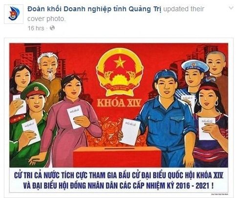 Cư dân mạng hân hoan ngày bầu cử
