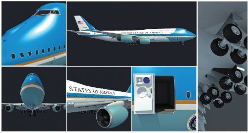 Nhà Trắng trên không, Tổng thống Mỹ Obama, Obama, không lực một