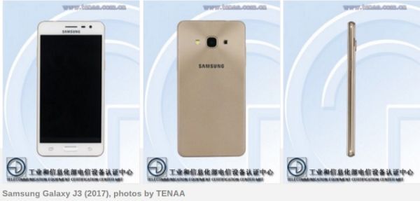 Samsung Galaxy J3 phiên bản 2017 lộ diện
