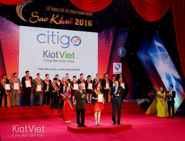  thương mại điện tử, phần mềm quản lý bán hàng, thị trường bán lẻ, Sao Khuê, KiotViet, sao khuê 2016, Citigo, 