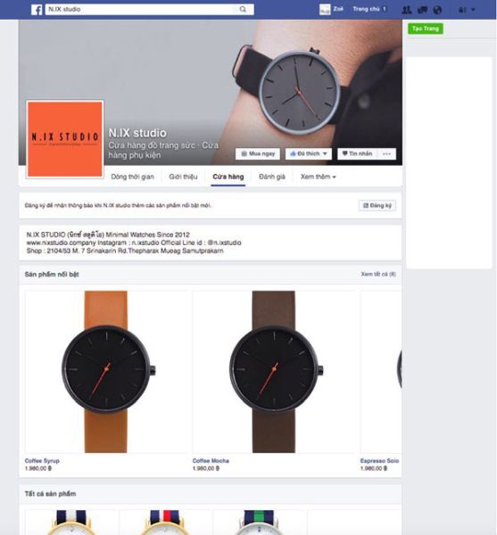 thương mại điện tử, Facebook, mua hàng trực tuyến, đông nam á, fanpage doanh nghiệp, tính năng mua sắm,