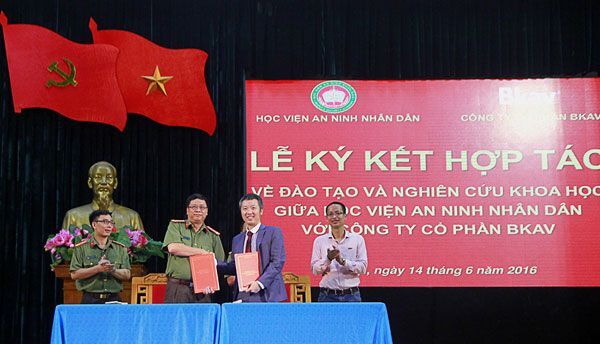 Bkav sẽ tham gia đào tạo an ninh mạng tại Học viện An ninh nhân dân