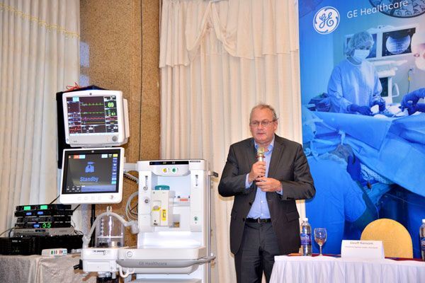 GE Healthcare giới thiệu Hệ thống gây mê kèm thở Carestation 600