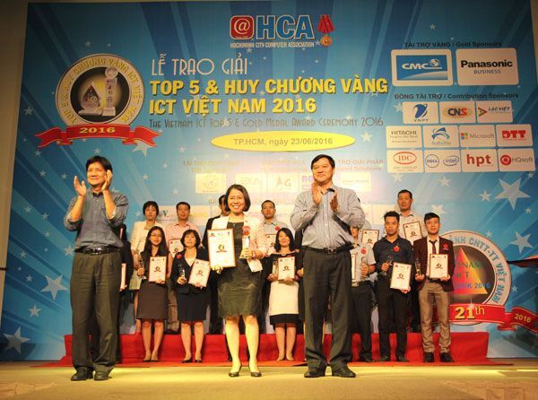  Tinh Vân, Tinhvan Group, Công ty CP Công nghệ Tinh Vân, Huy chương vàng ICT Việt Nam 2016, 