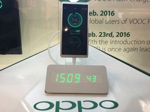 Sạc siêu nhanh VOOC thế hệ mới của oppo