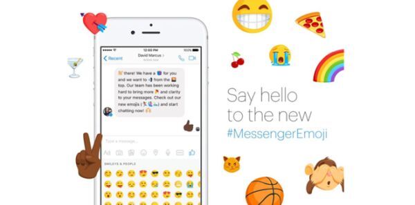 Facebook vừa bổ sung 1.500 biểu tượng cảm xúc cho Messenger