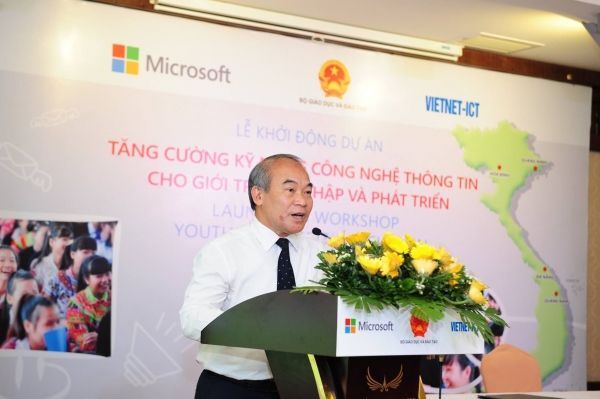 Microsoft hỗ trợ đào tạo CNTT cho thanh thiếu niên vùng sâu
